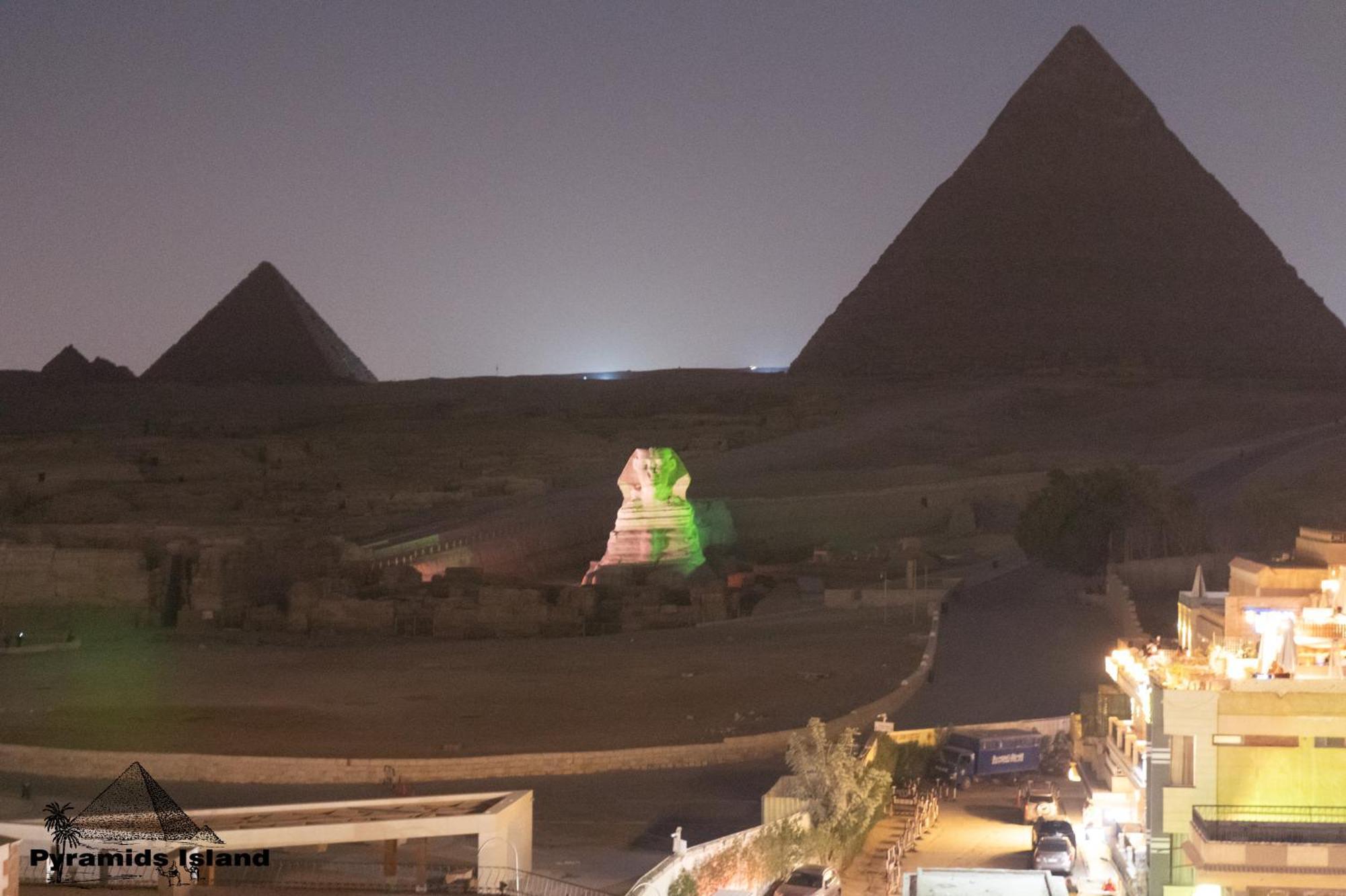 مبيت وإفطار Kafret el-Gabal Pyramids Island المظهر الخارجي الصورة