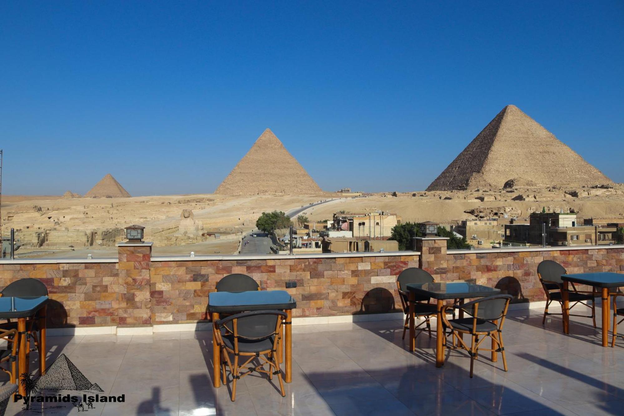 مبيت وإفطار Kafret el-Gabal Pyramids Island المظهر الخارجي الصورة