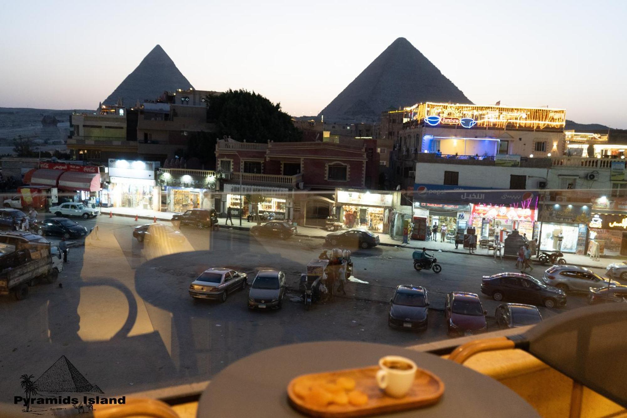 مبيت وإفطار Kafret el-Gabal Pyramids Island المظهر الخارجي الصورة