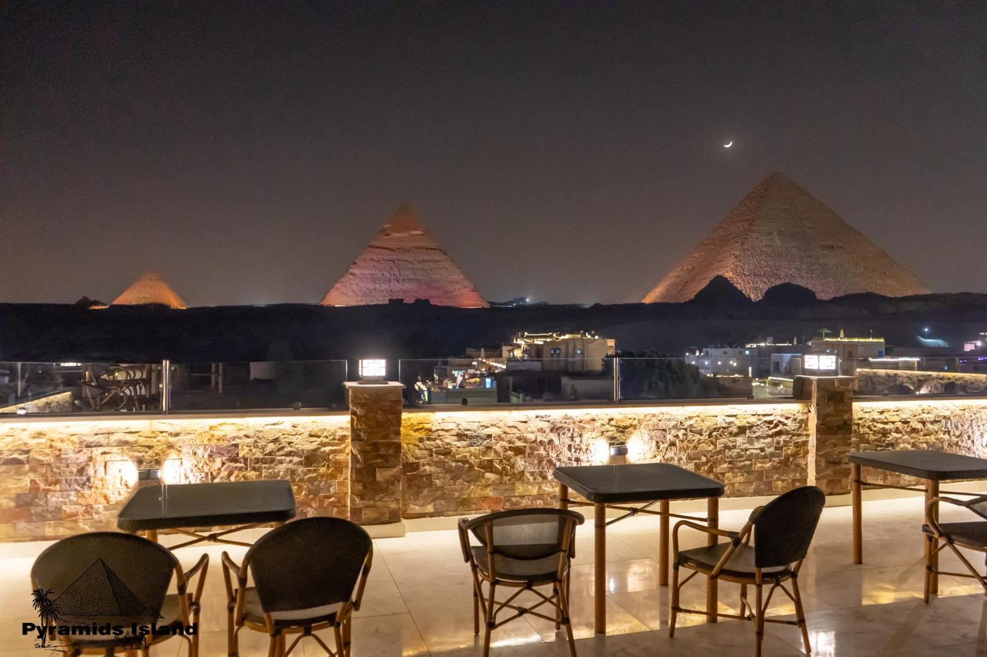 مبيت وإفطار Kafret el-Gabal Pyramids Island المظهر الخارجي الصورة