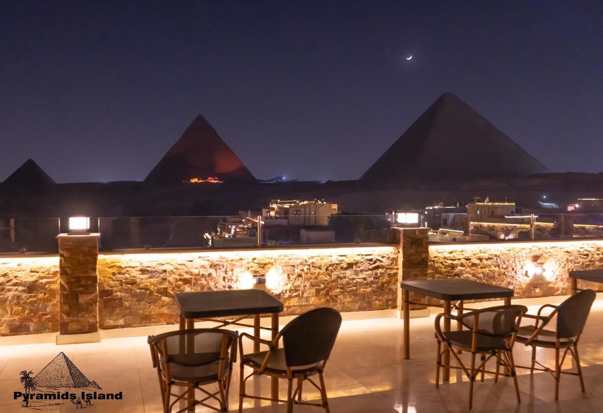 مبيت وإفطار Kafret el-Gabal Pyramids Island المظهر الخارجي الصورة