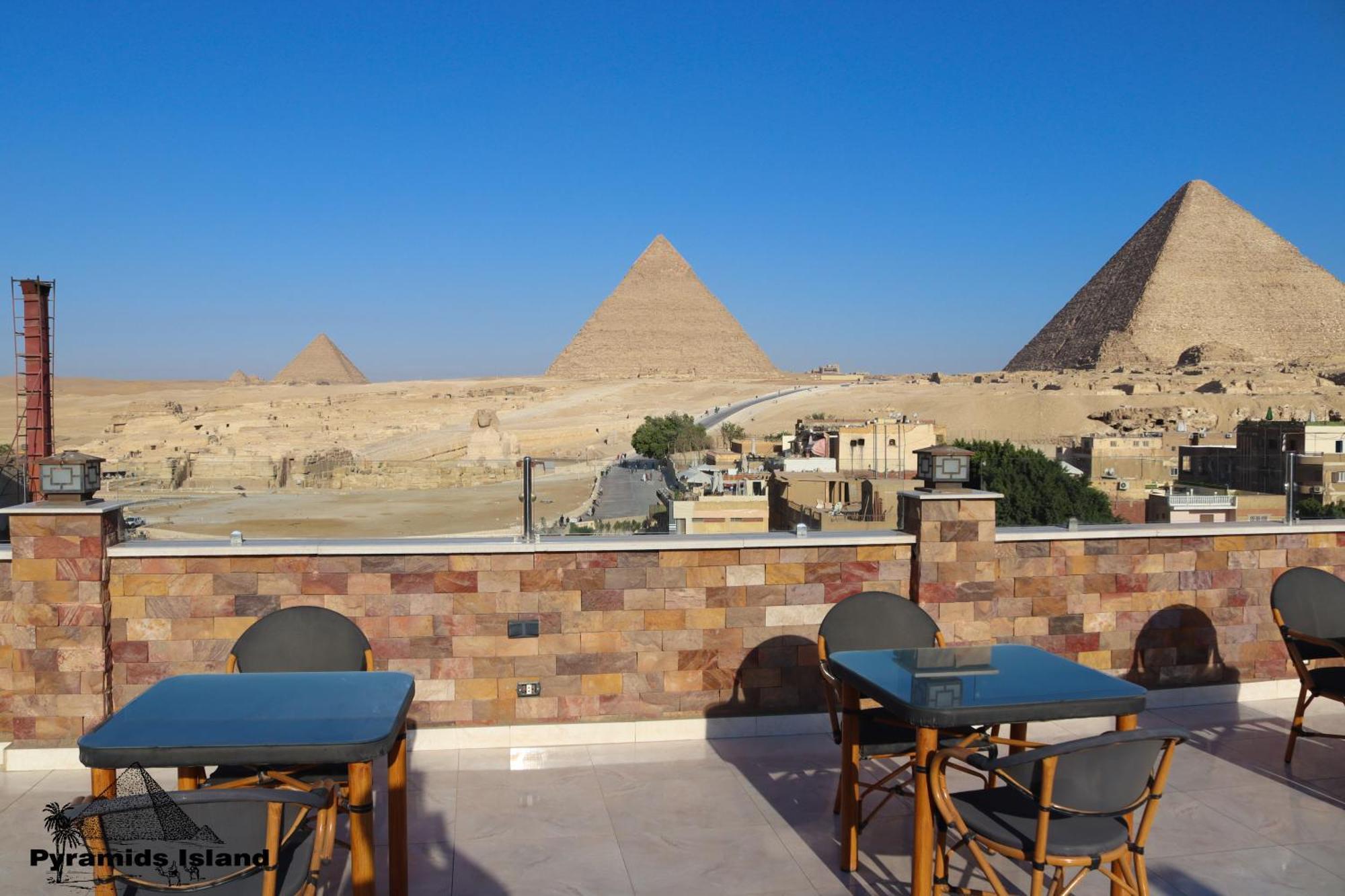 مبيت وإفطار Kafret el-Gabal Pyramids Island المظهر الخارجي الصورة