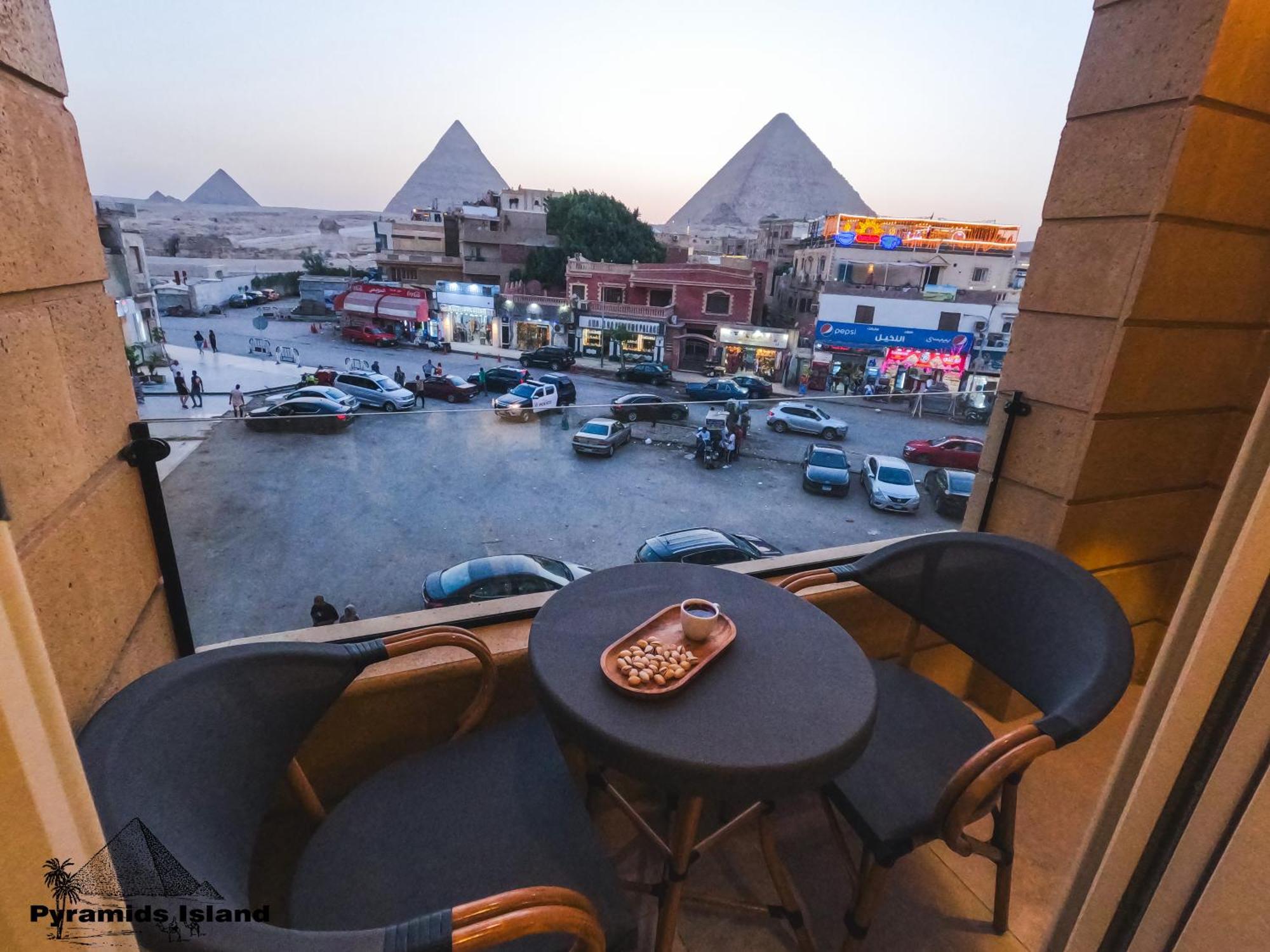 مبيت وإفطار Kafret el-Gabal Pyramids Island المظهر الخارجي الصورة