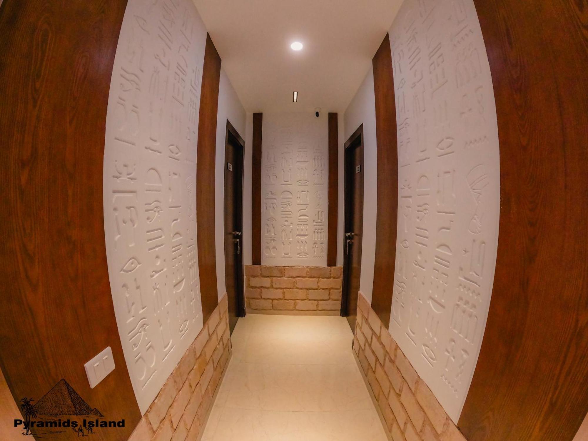 مبيت وإفطار Kafret el-Gabal Pyramids Island المظهر الخارجي الصورة
