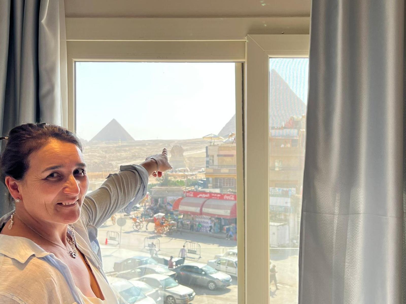 مبيت وإفطار Kafret el-Gabal Pyramids Island المظهر الخارجي الصورة